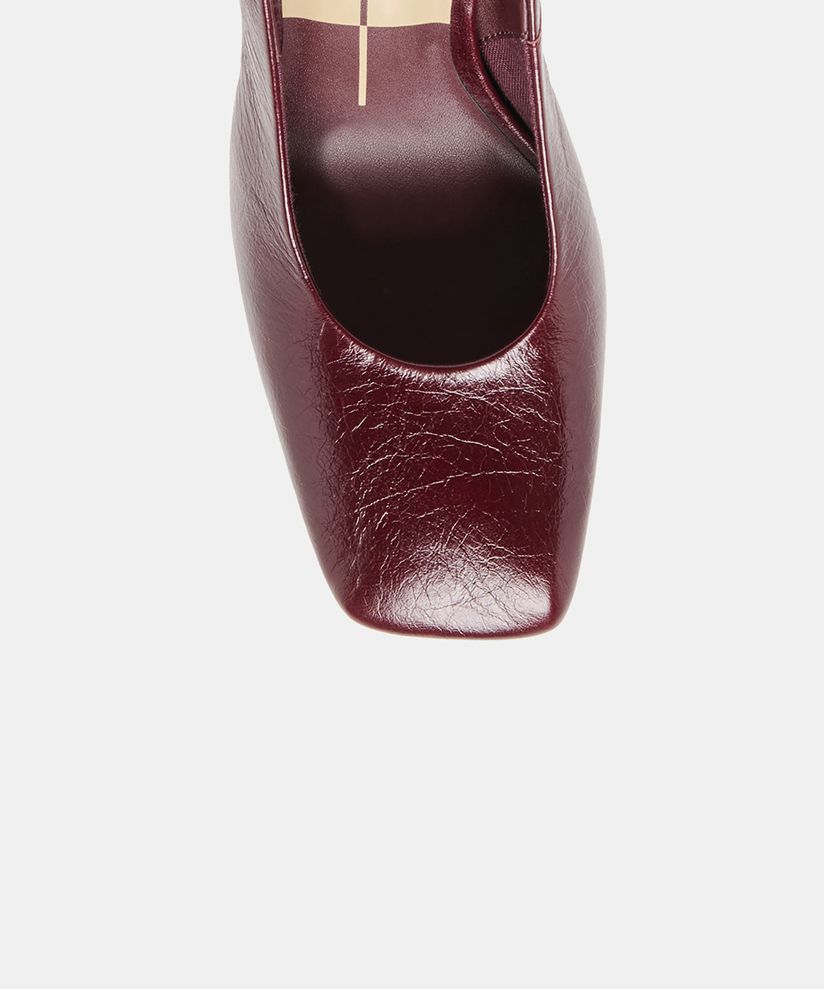 GESSIA HEELS OXBLOOD CRINKLE PATENT - view 3