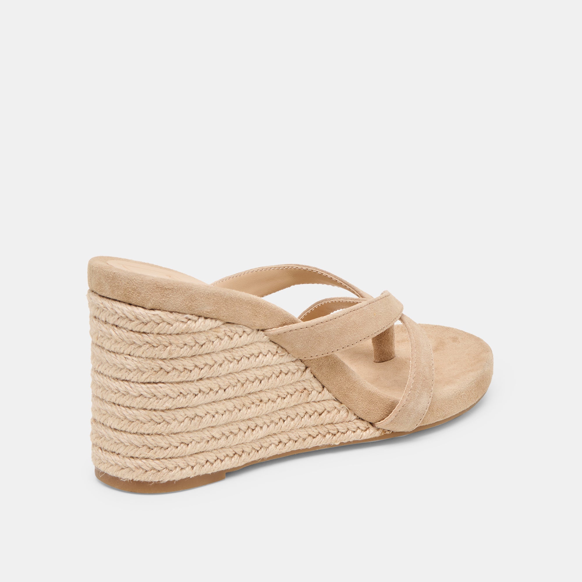 HELAN ESPADRILLE WEDGES CAMEL SUEDE
