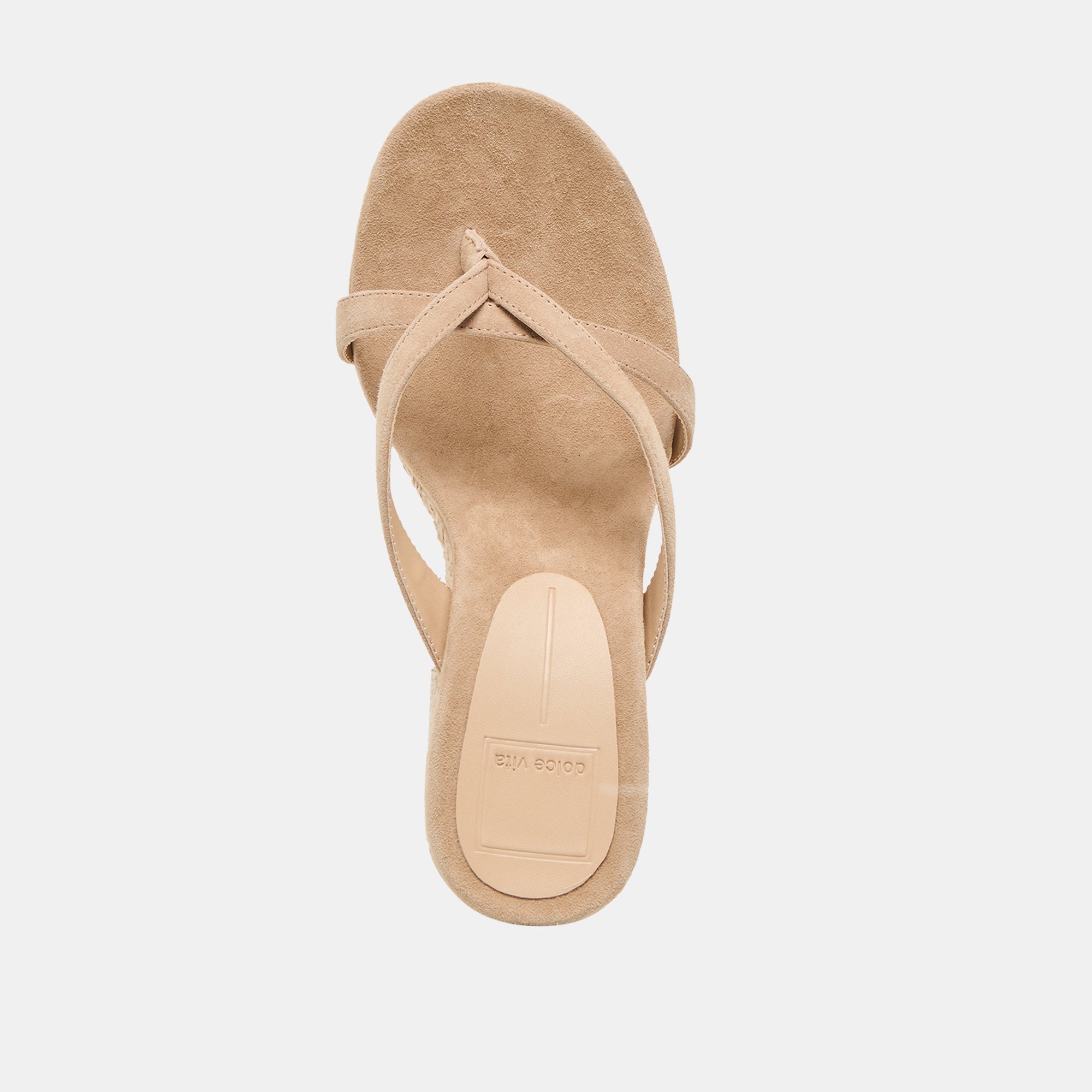 HELAN ESPADRILLE WEDGES CAMEL SUEDE