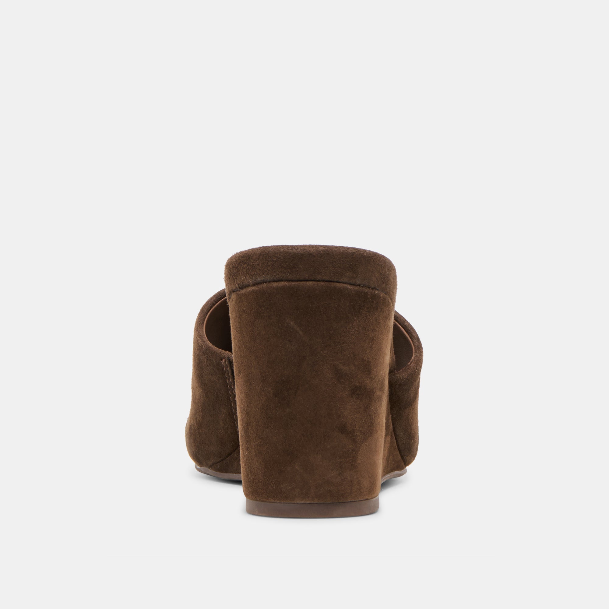 HOLTA WEDGES DK BROWN SUEDE