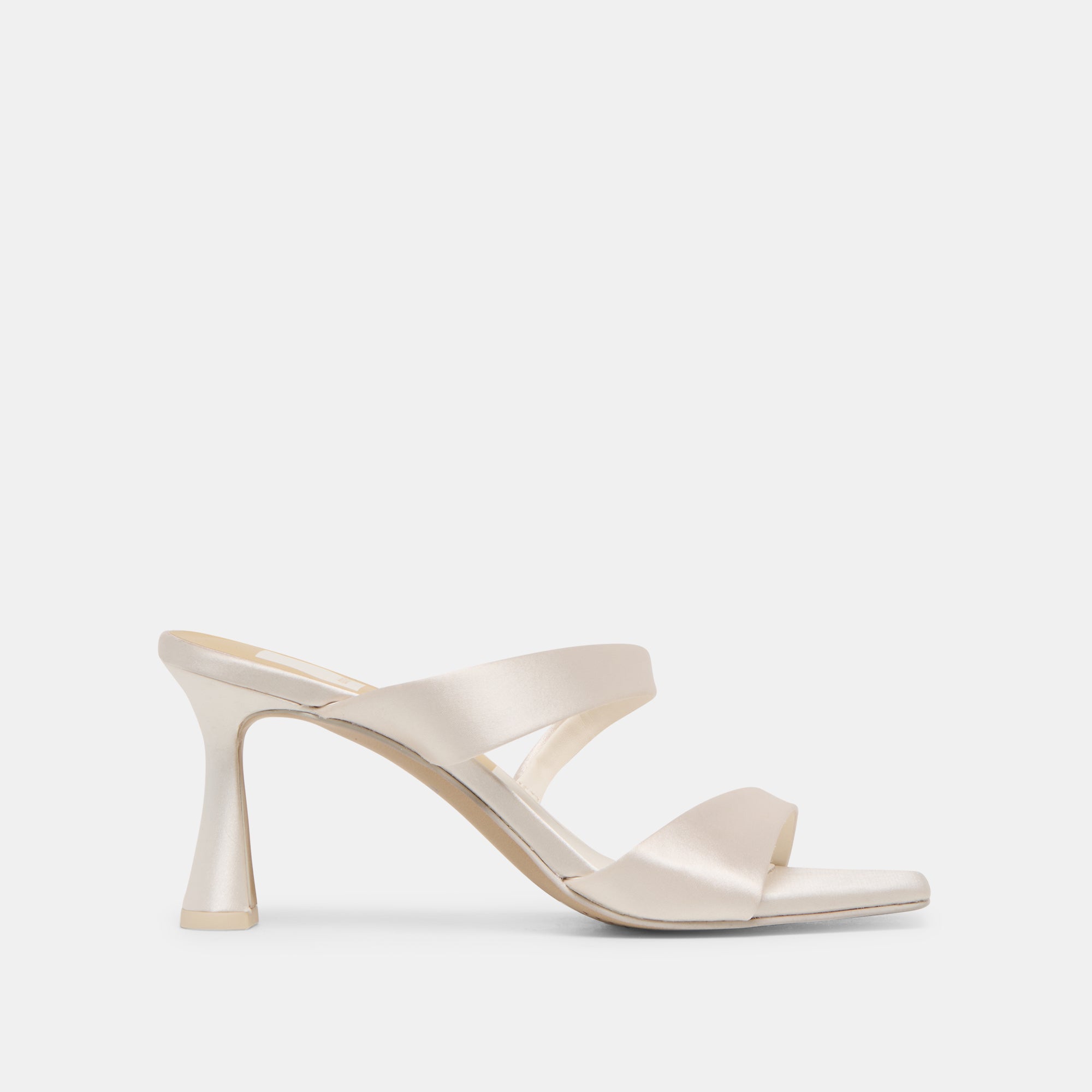 Icelyn Ivory Satin Heels | Dolce Vita