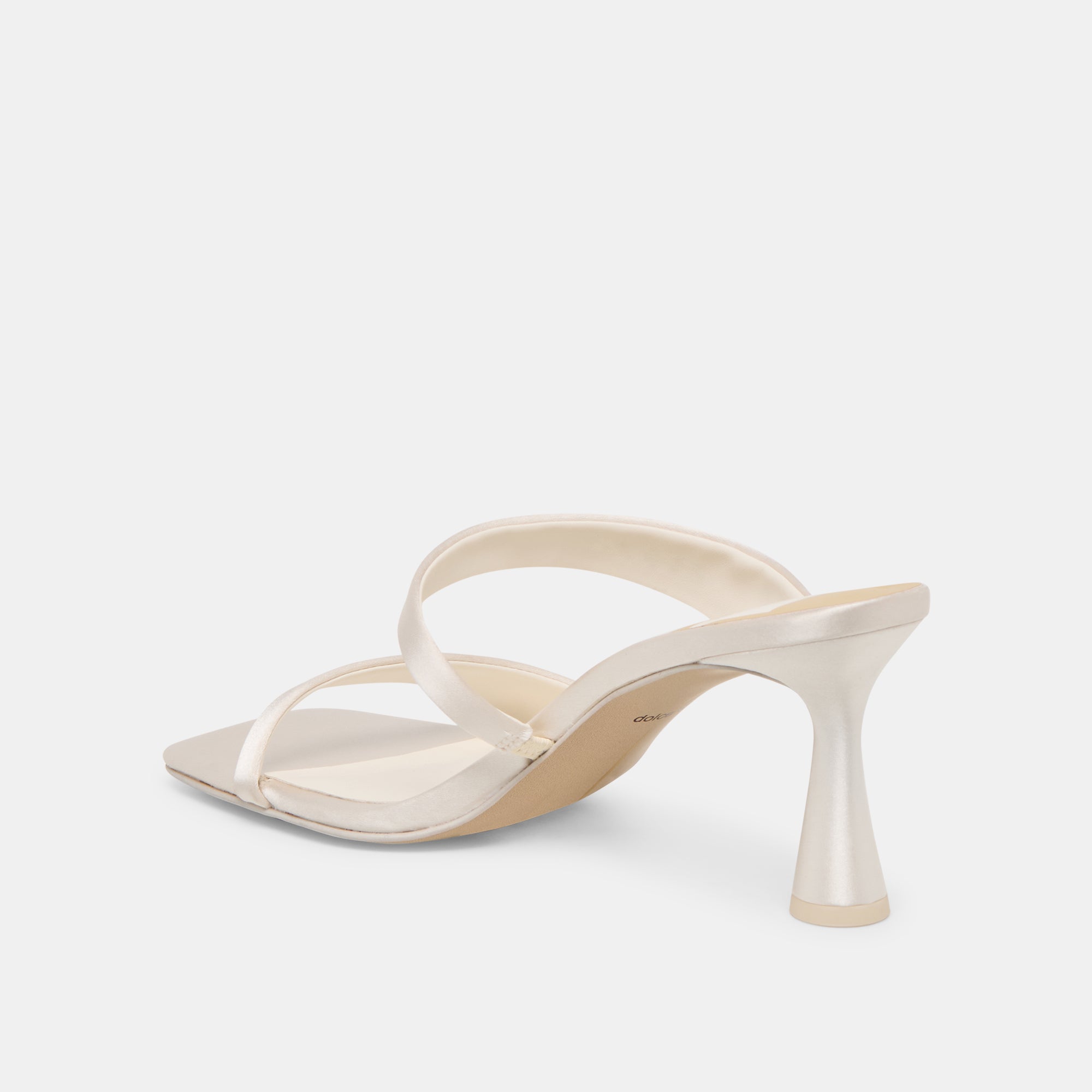 ICELYN HEELS IVORY SATIN