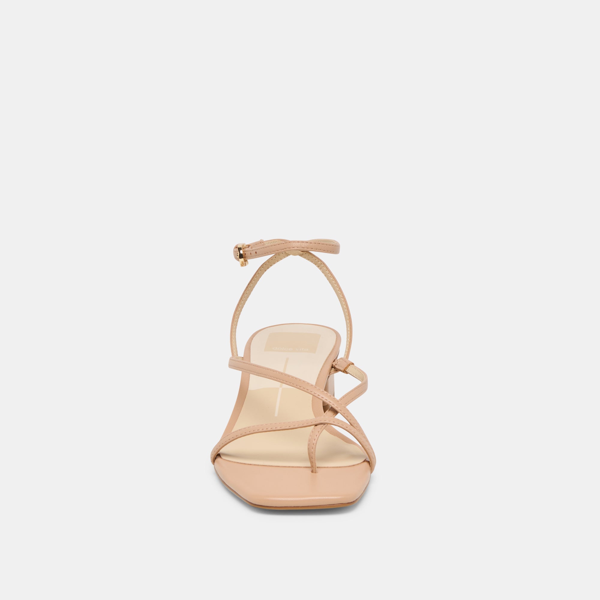 KARLOS WIDE SANDALS LT TAN LEATHER