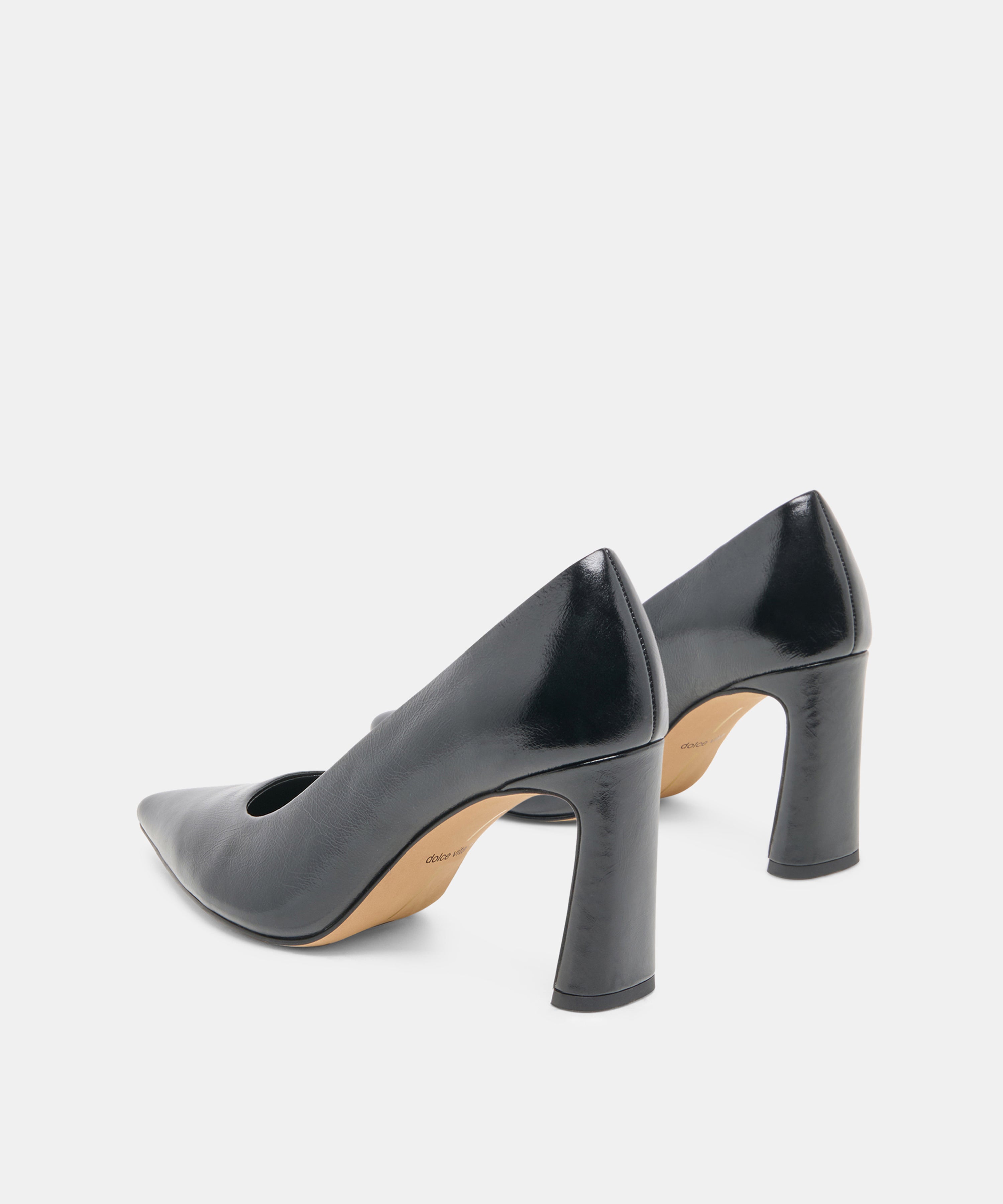 KAYNA HEELS BLACK LEATHER - view 4