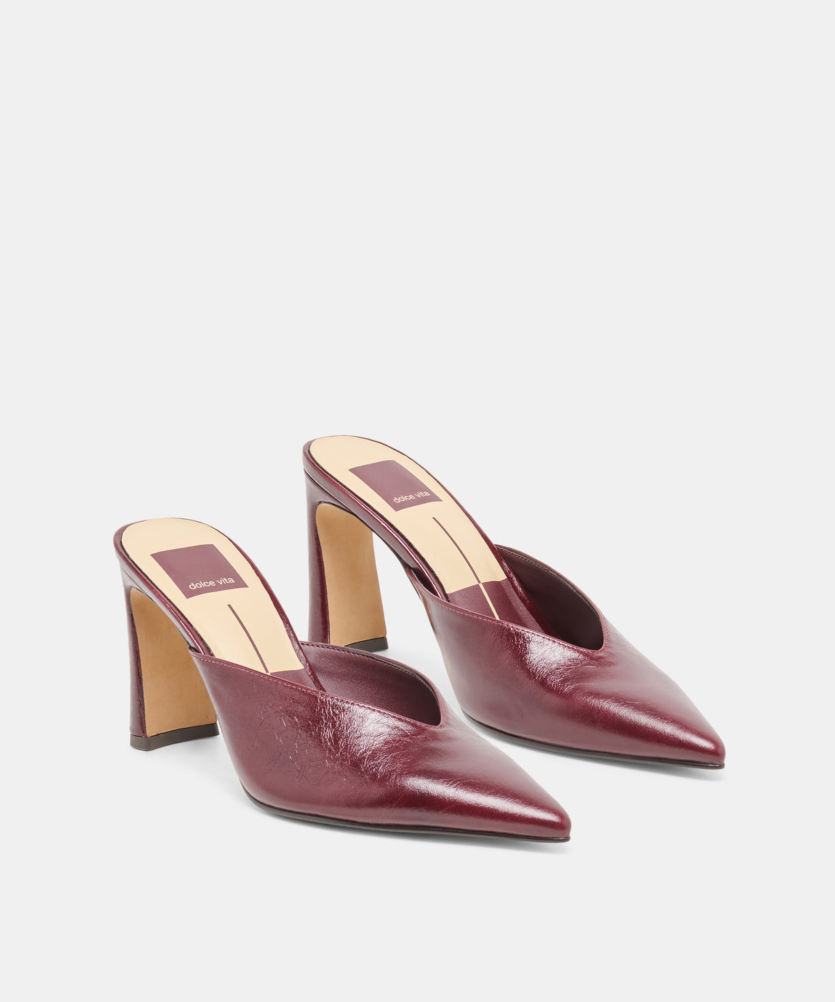 KENTIN HEELS CRANBERRY LEATHER - view 2