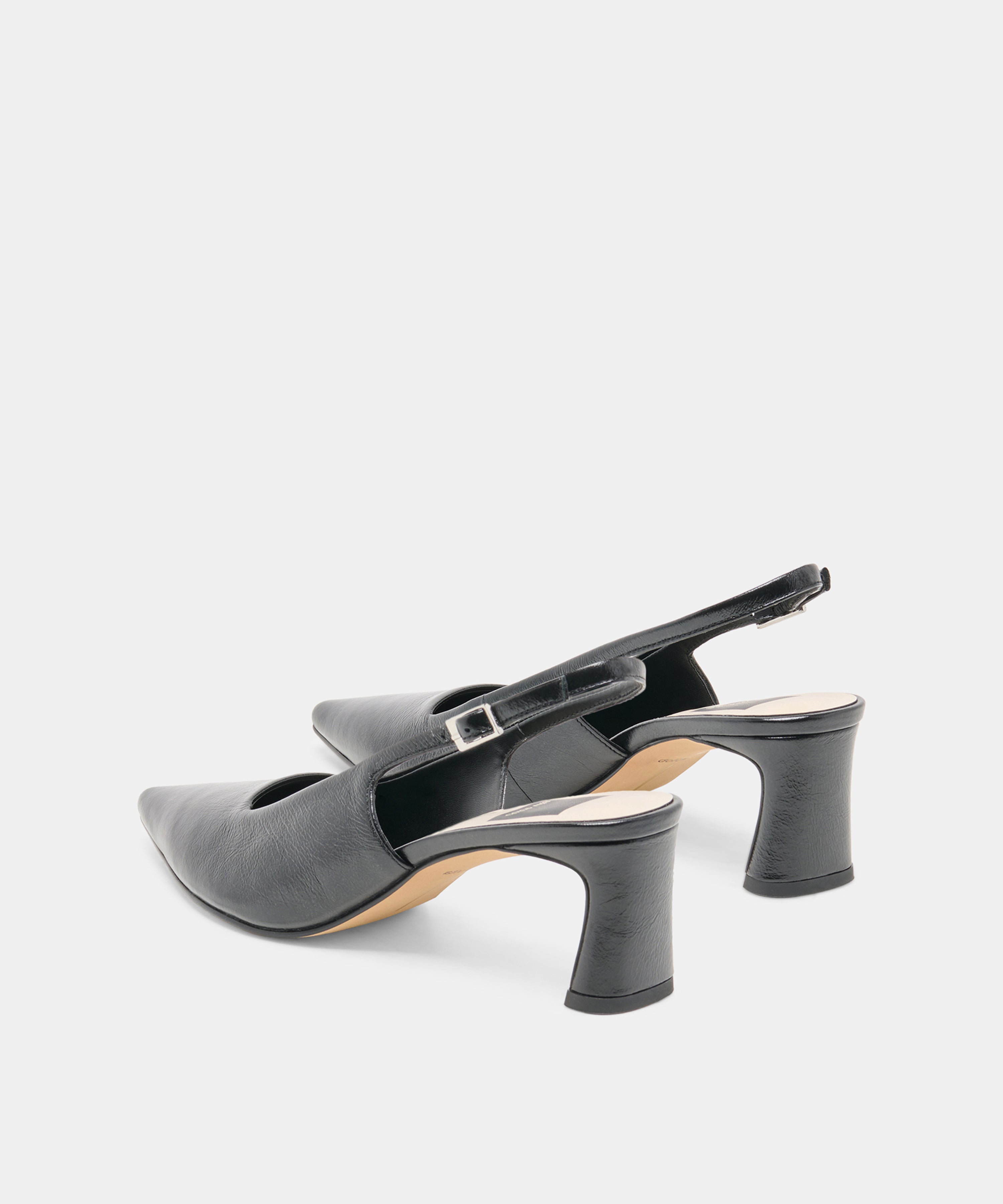 KOKO HEELS BLACK LEATHER - view 4