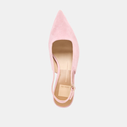 KOKO HEELS PINK SUEDE