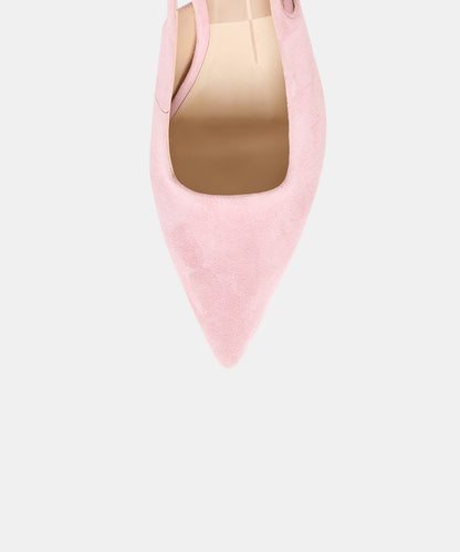 KOKO HEELS PINK SUEDE