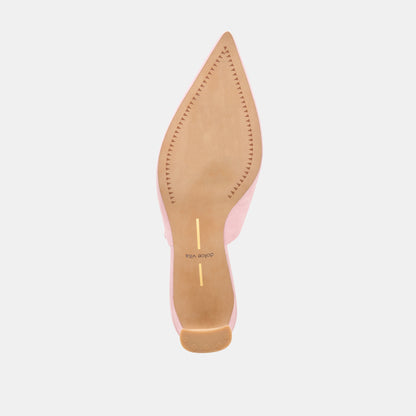 KOKO HEELS PINK SUEDE