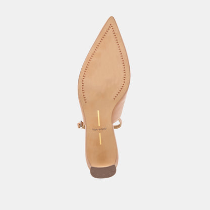 KOKO HEELS TAN LEATHER