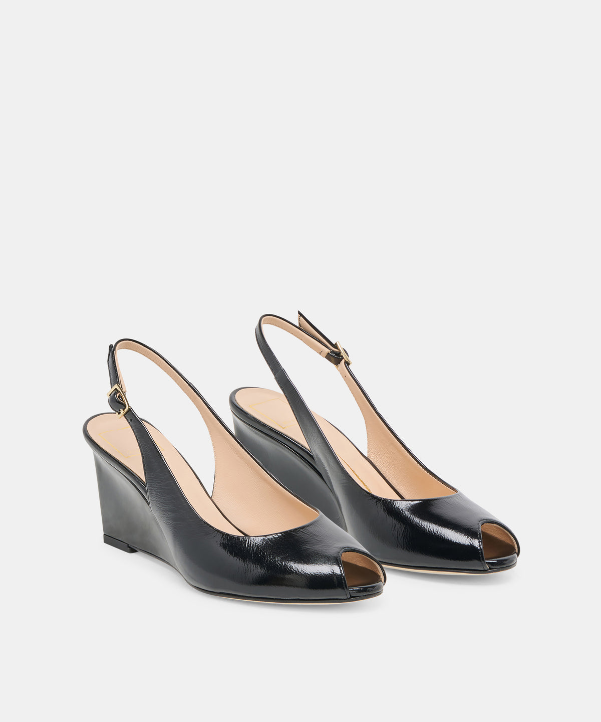 KOLA WEDGES NOIR LEATHER - view 2
