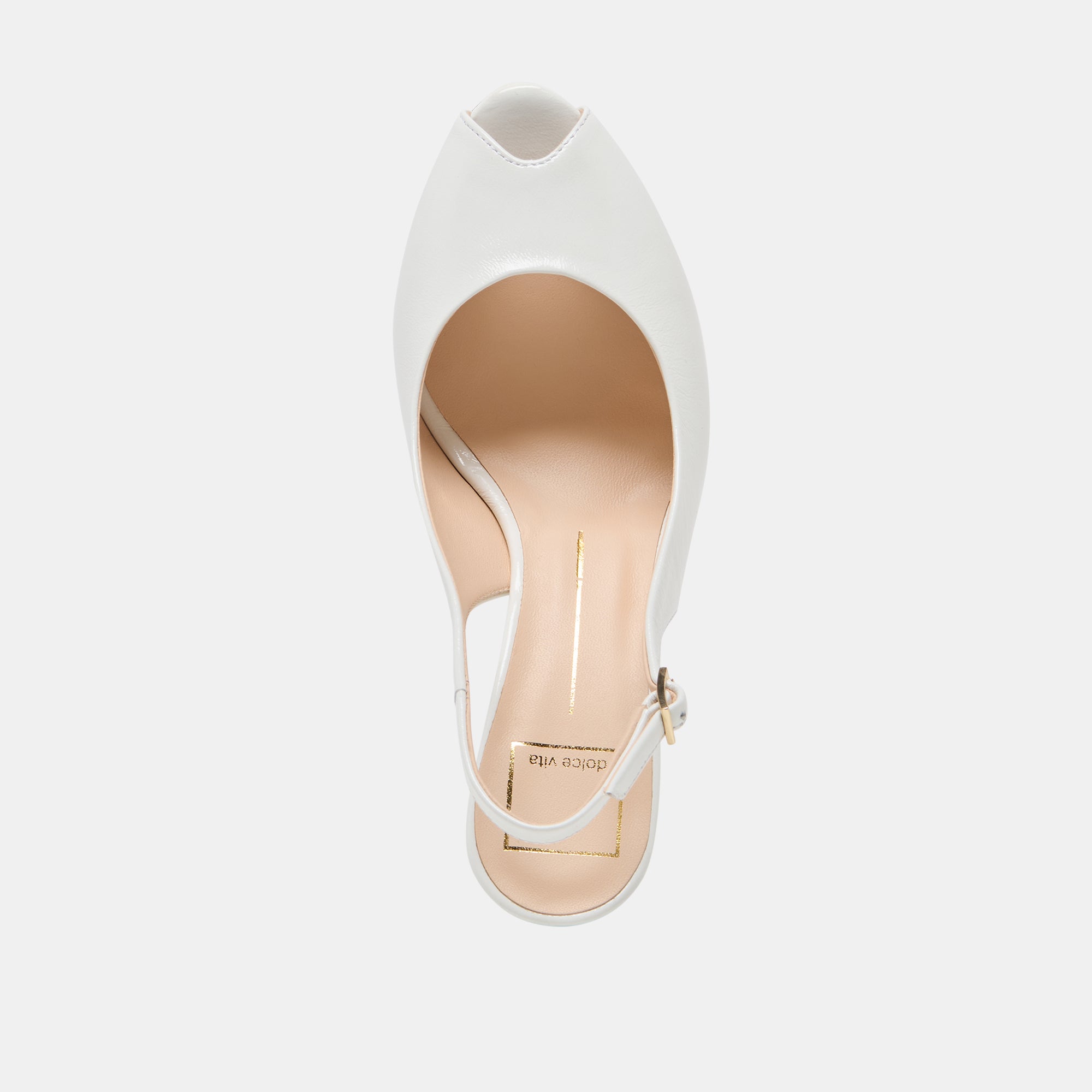 KOLA WEDGES WHITE LEATHER - view 8