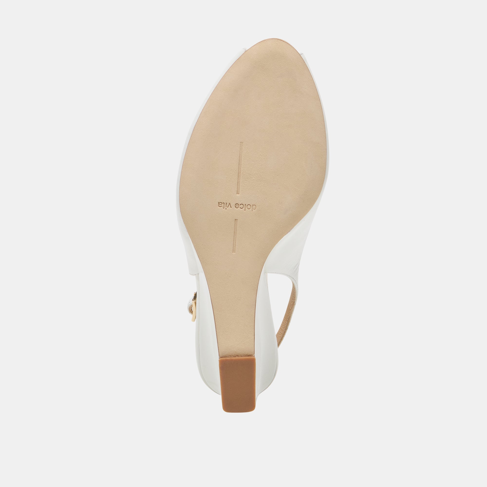 KOLA WEDGES WHITE LEATHER - view 9