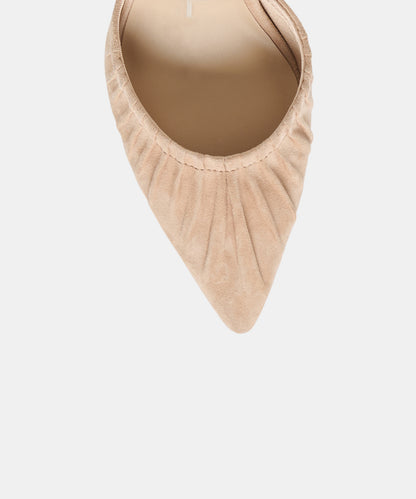 KYLO HEELS CAMEL SUEDE