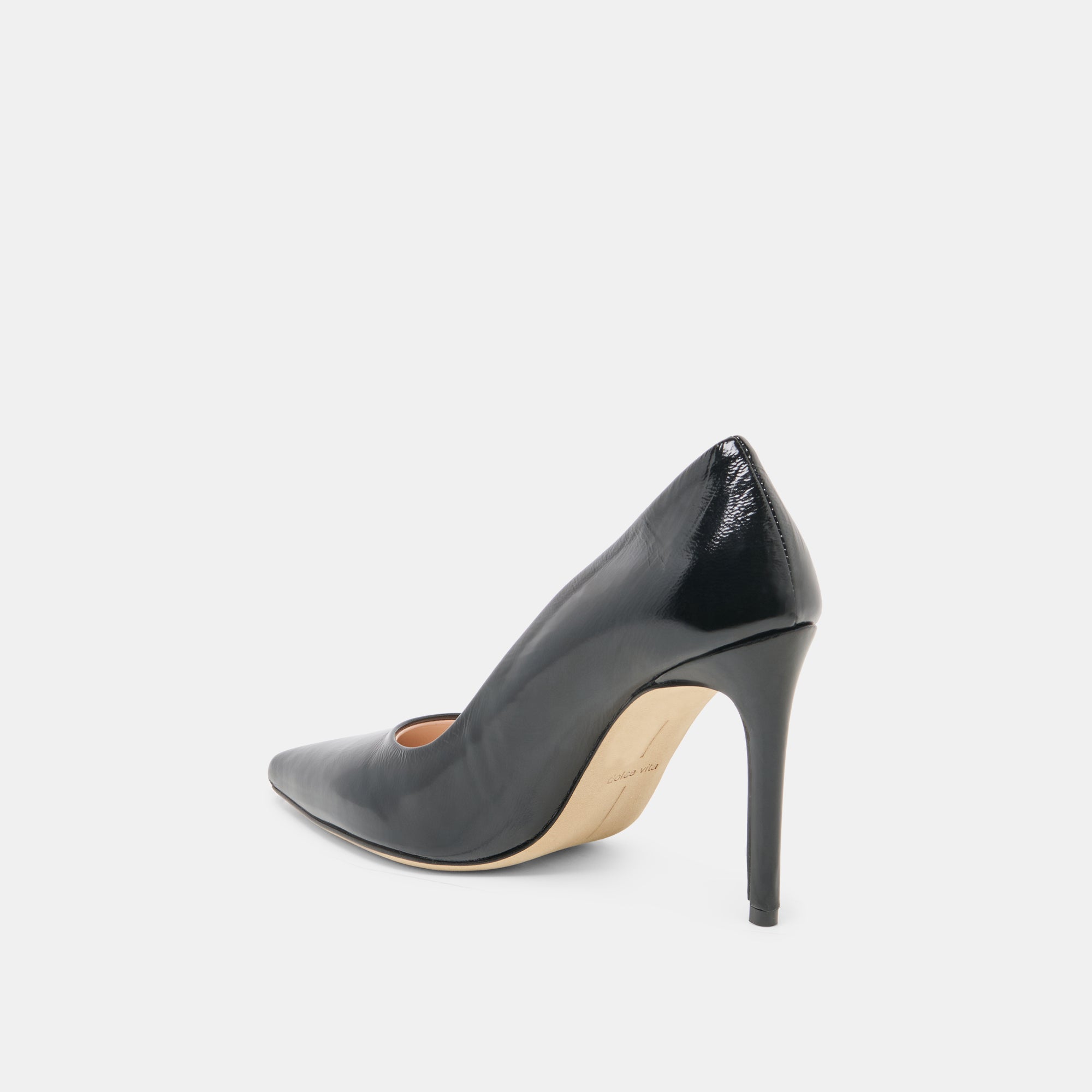 LANKY HEELS BLACK LEATHER - view 5