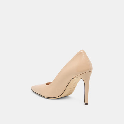LANKY HEELS TAN LEATHER