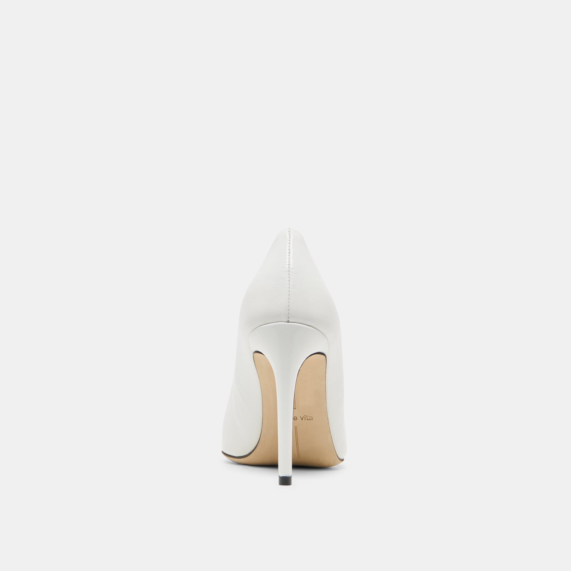 LANKY HEELS WHITE LEATHER - view 7