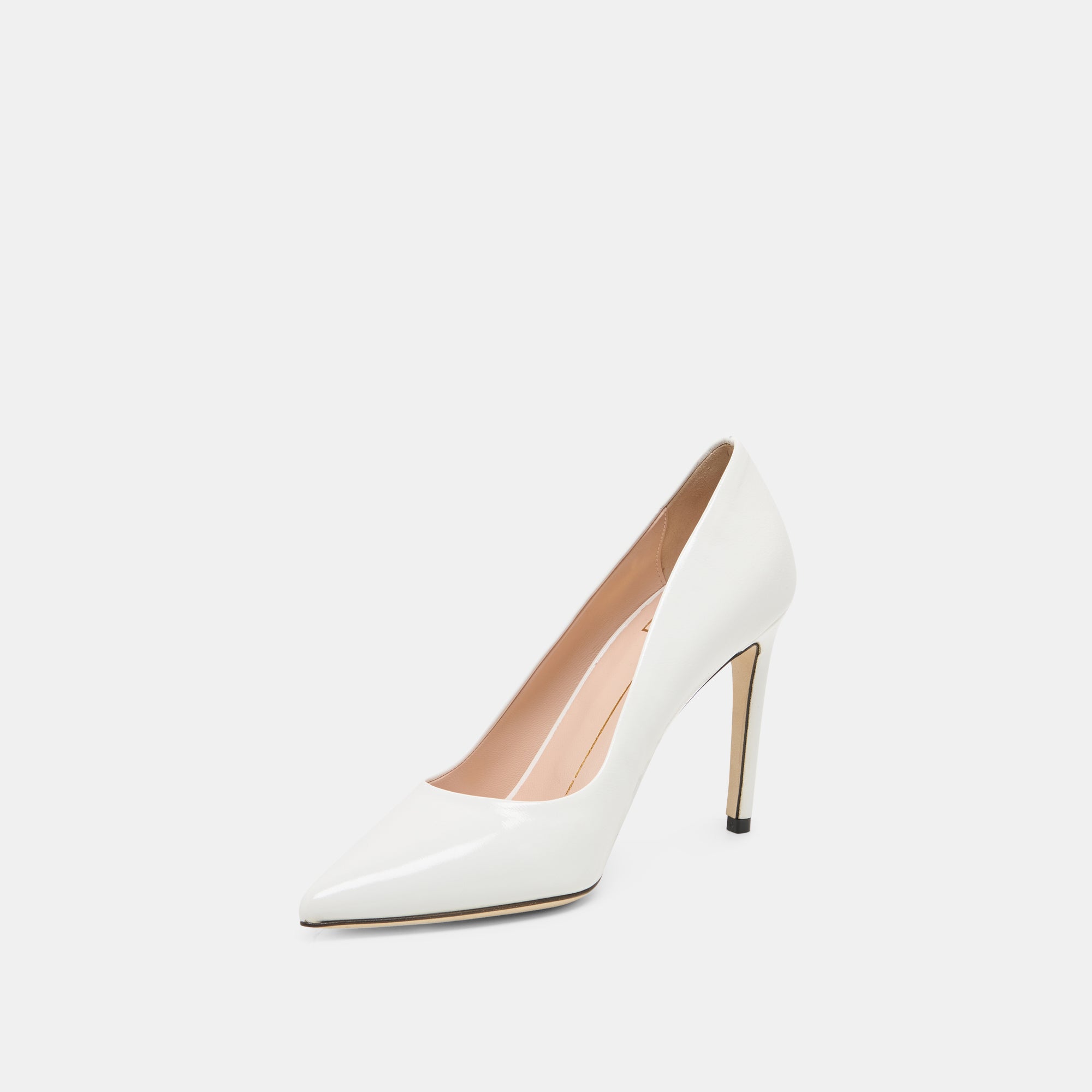 LANKY HEELS WHITE LEATHER - view 4