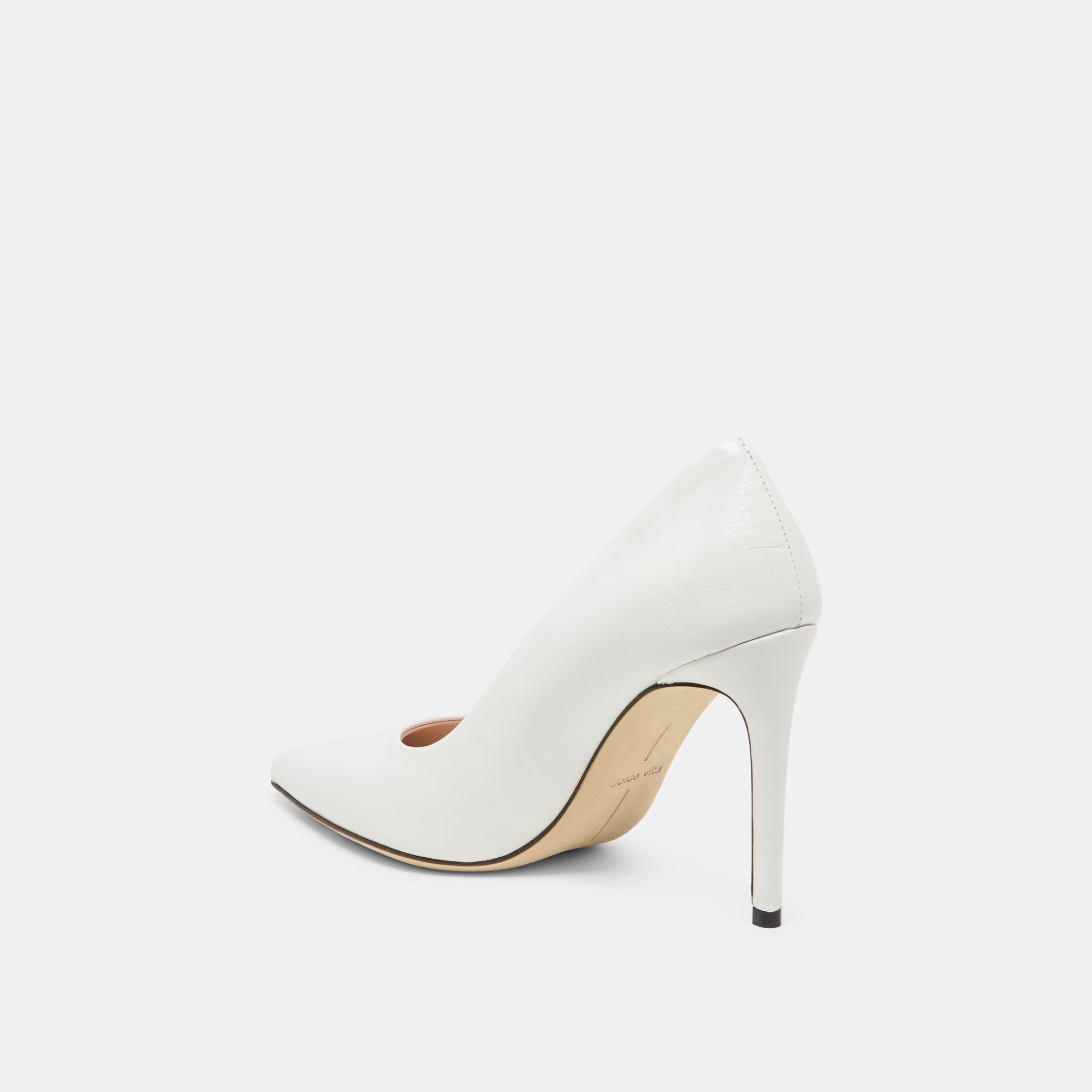 LANKY HEELS WHITE LEATHER - view 5