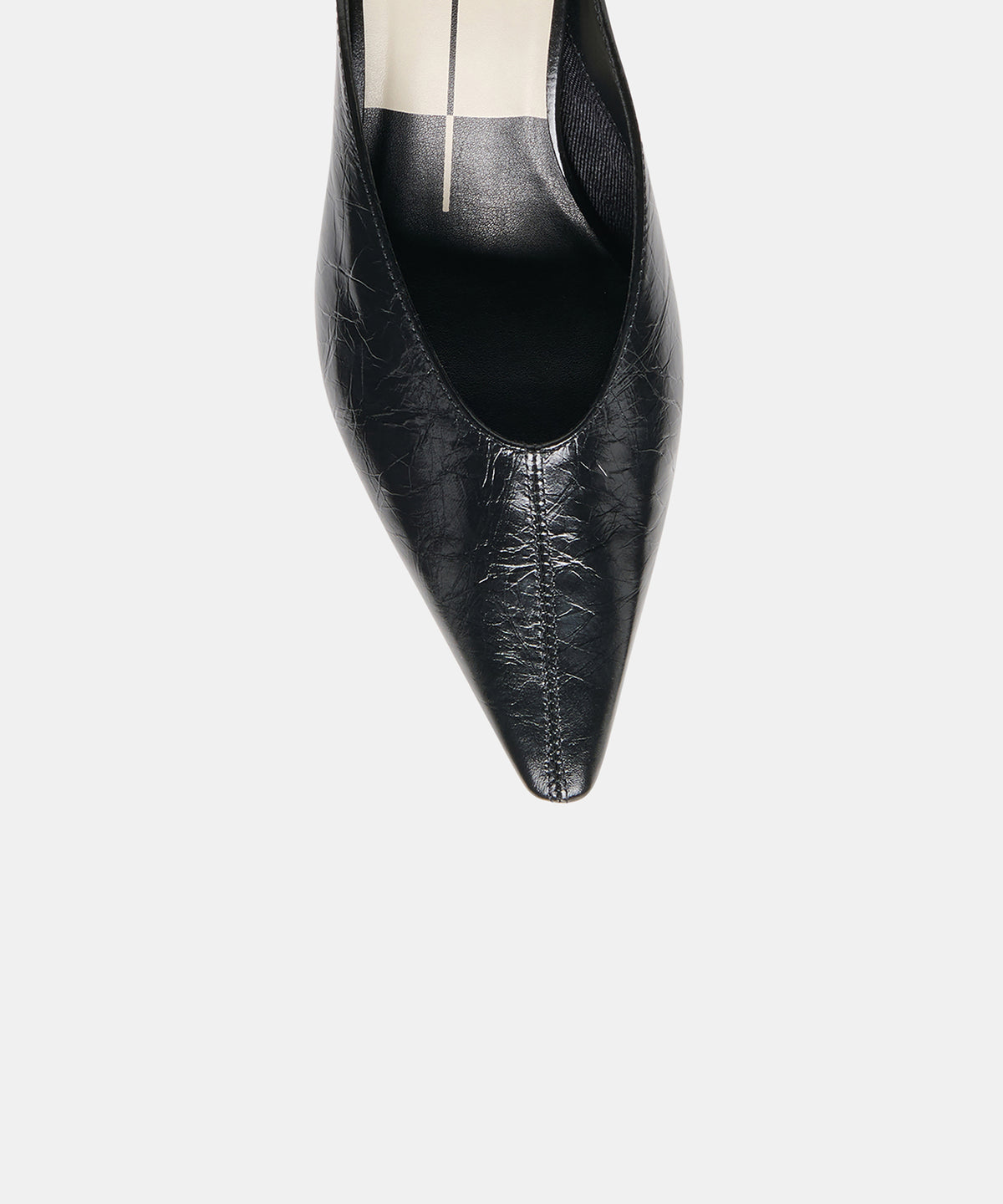 LAVINA MULES MIDNIGHT CRINKLE PATENT - view 3
