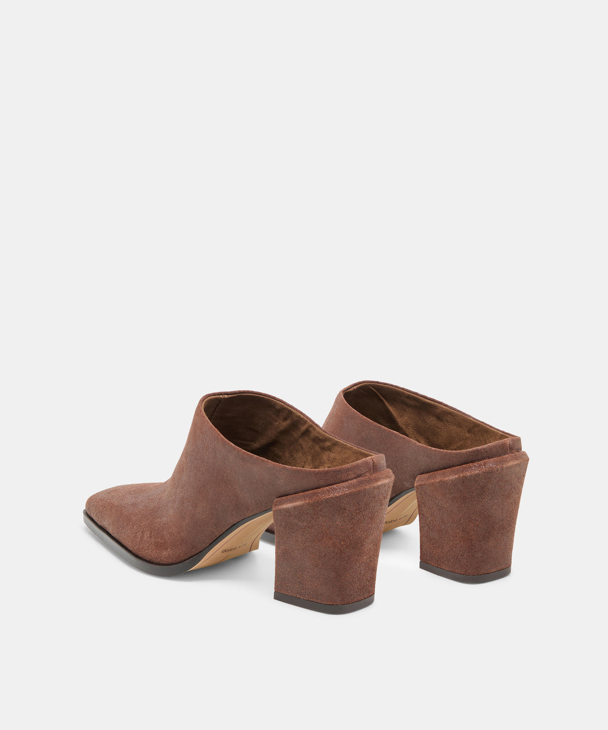 LINDI MULES COFFEE SUEDE - view 4