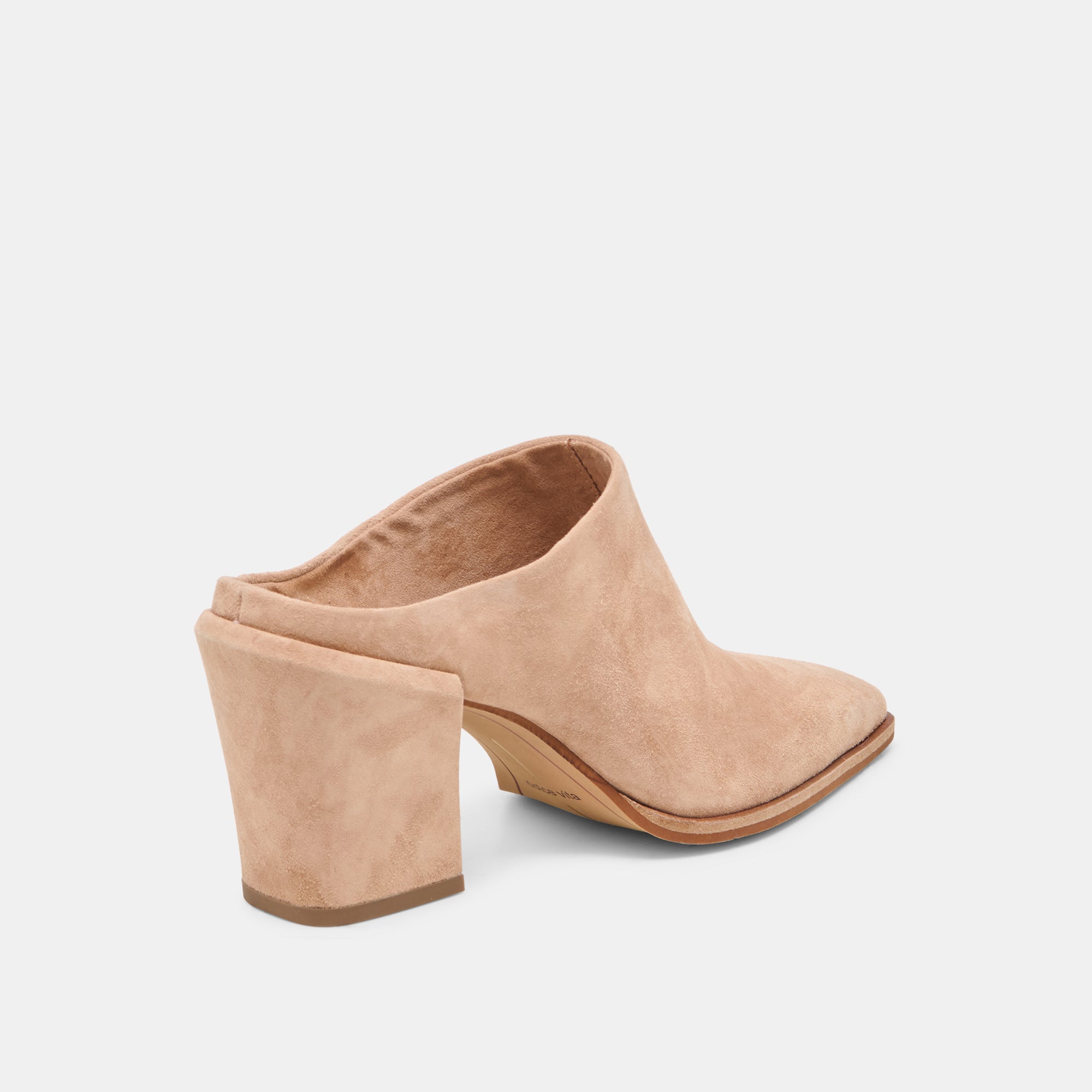 LINDI MULES TOFFEE SUEDE - view 3