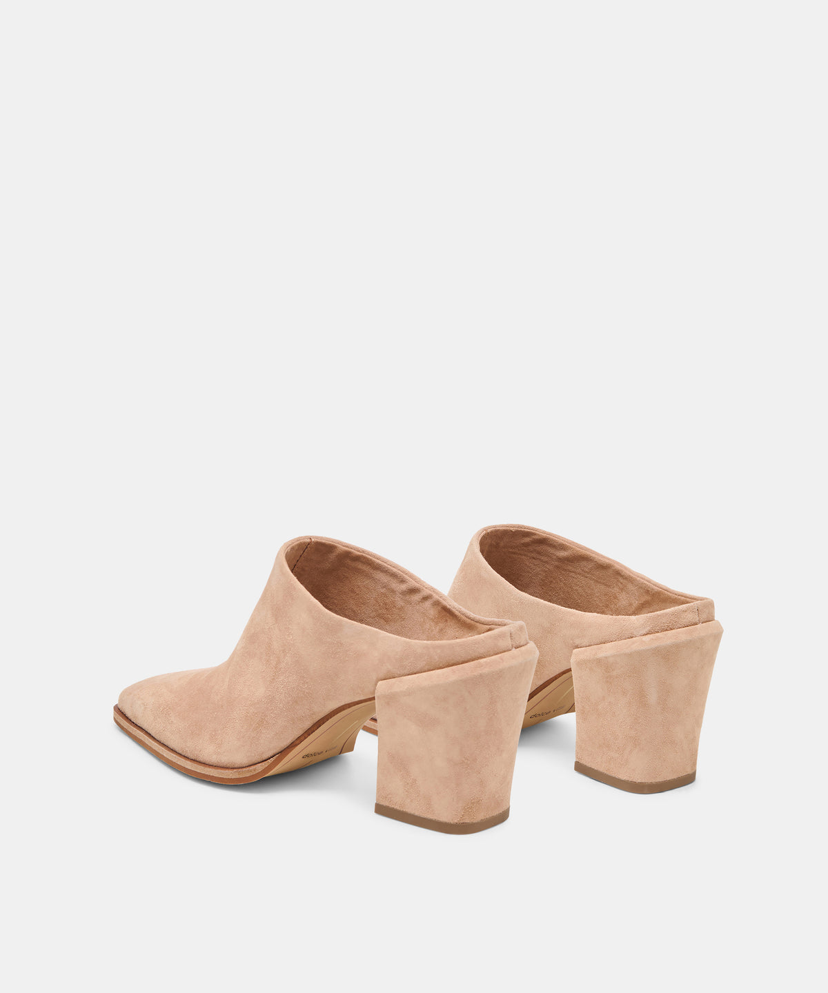 LINDI MULES TOFFEE SUEDE - view 4