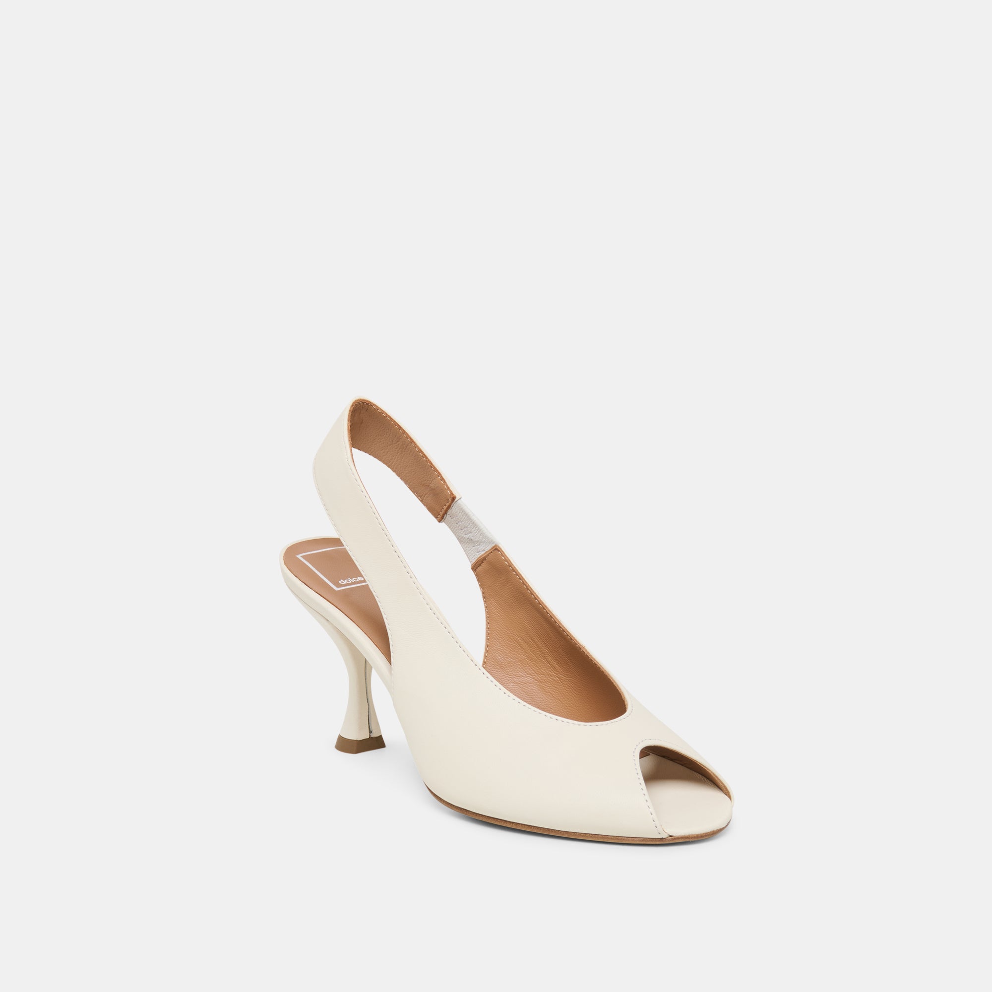 MADOW HEELS OFF WHITE LEATHER - view 2
