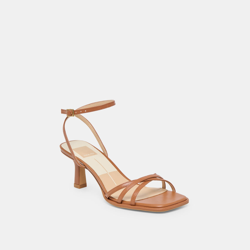 MANJI HEELS SADDLE LEATHER