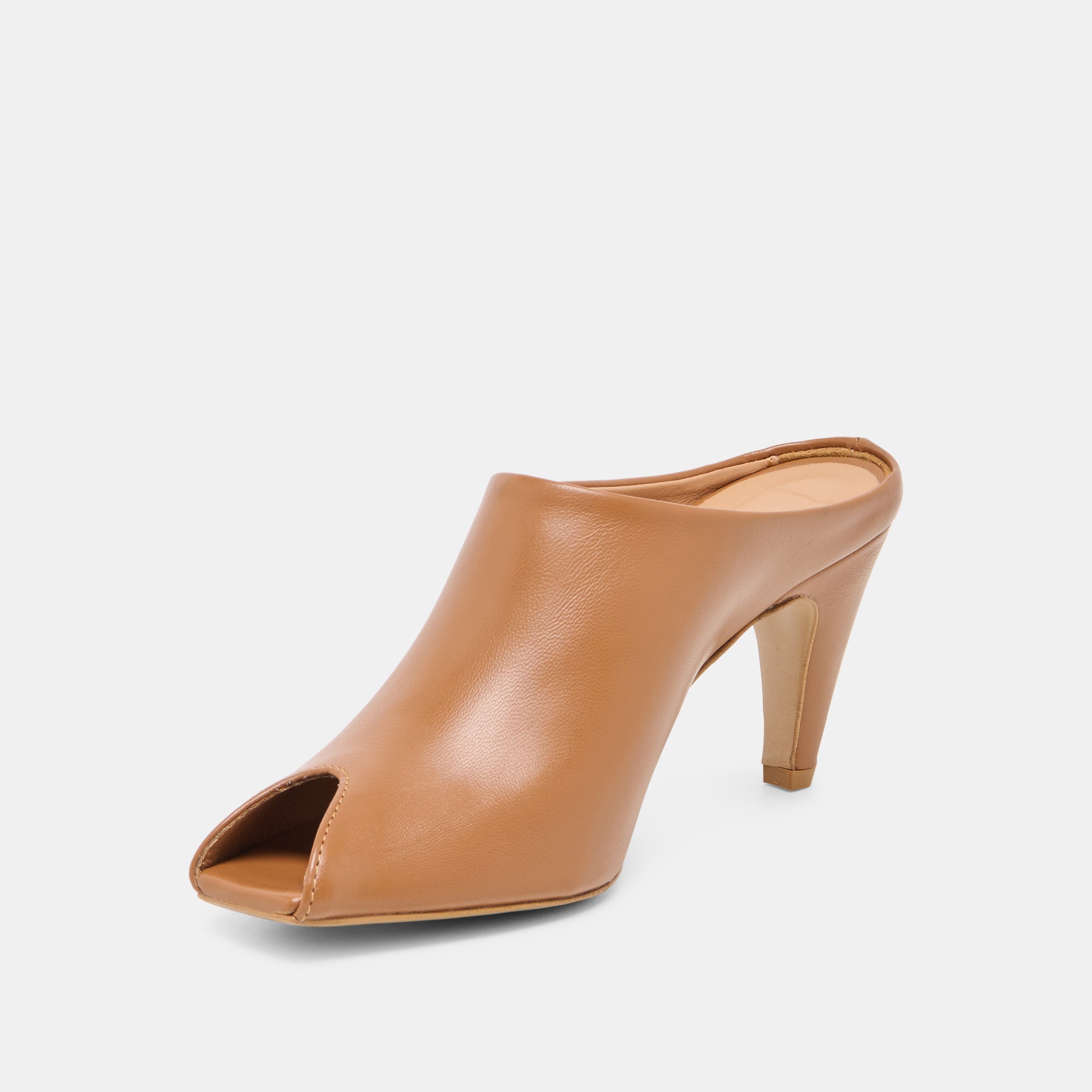 MERY HEELS BROWN LEATHER - view 4