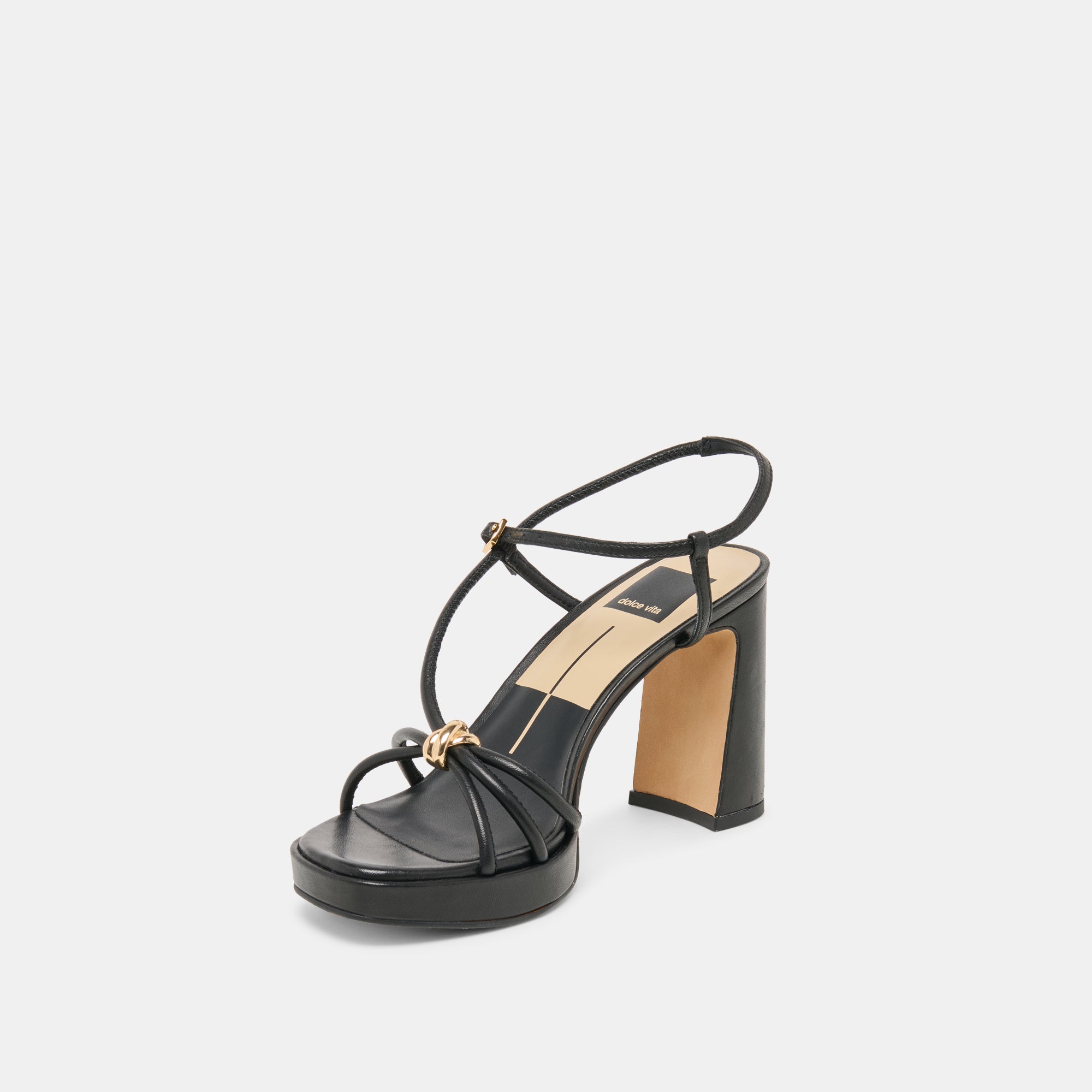 ODETE HEELS BLACK LEATHER - view 4