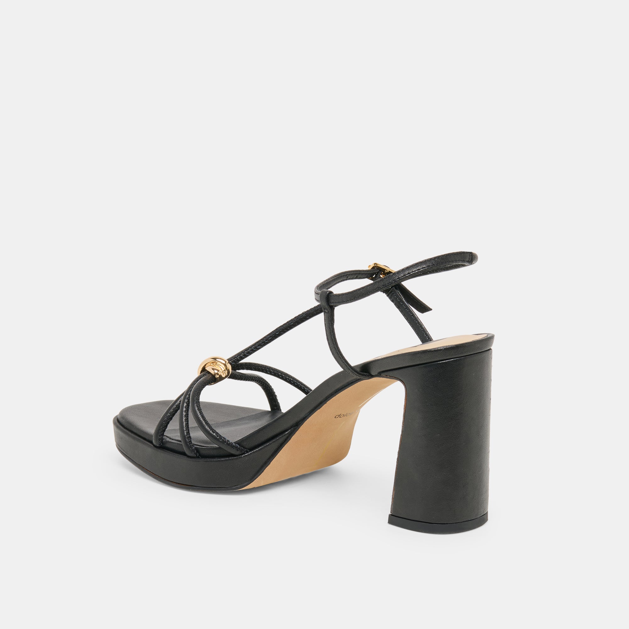 ODETE HEELS BLACK LEATHER - view 5