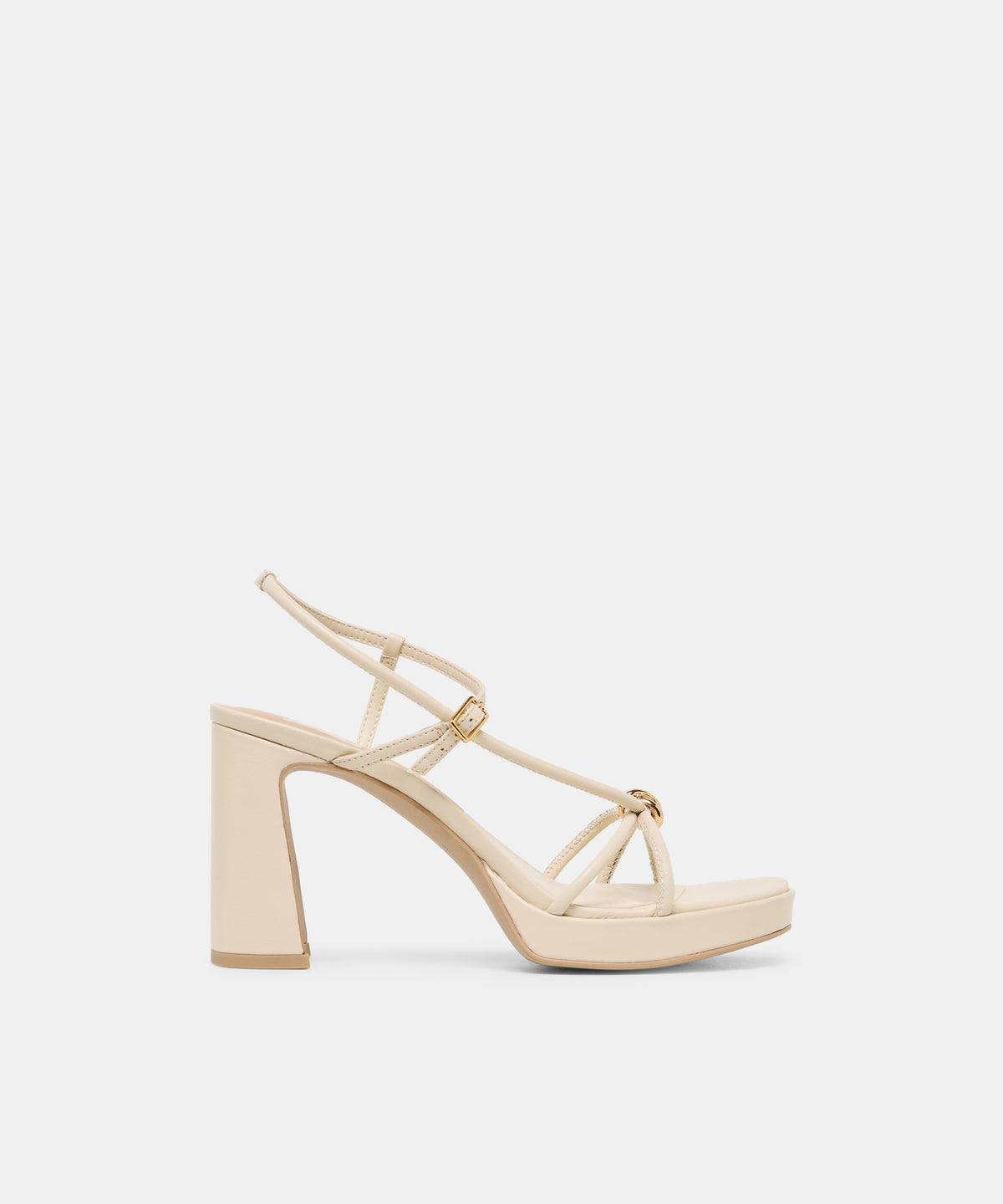 Odete Creme Leather Heels | Dolce Vita