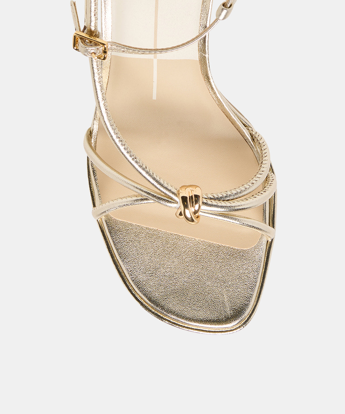 ODETE HEELS GOLD LEATHER - view 3