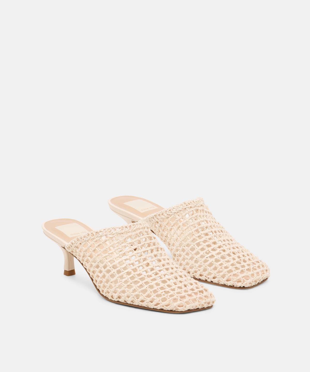 POZEY MULES OATMEAL RAFFIA - view 2