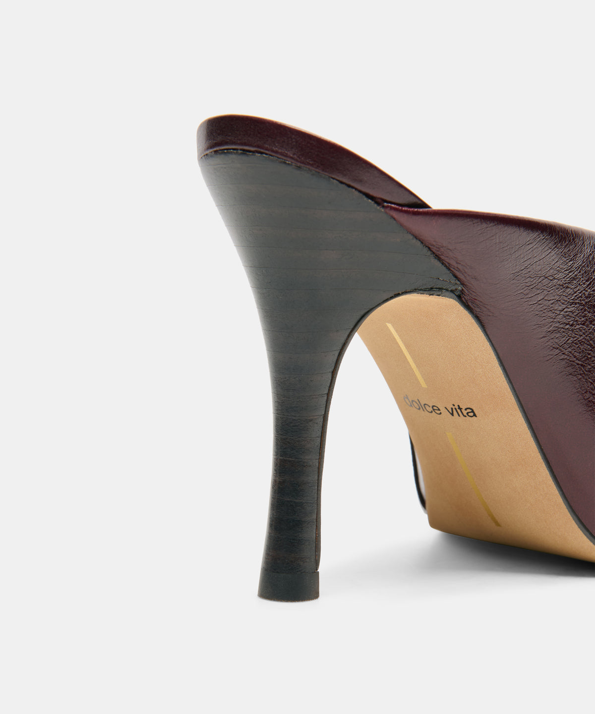 PRYZE MULES OXBLOOD LEATHER - view 5