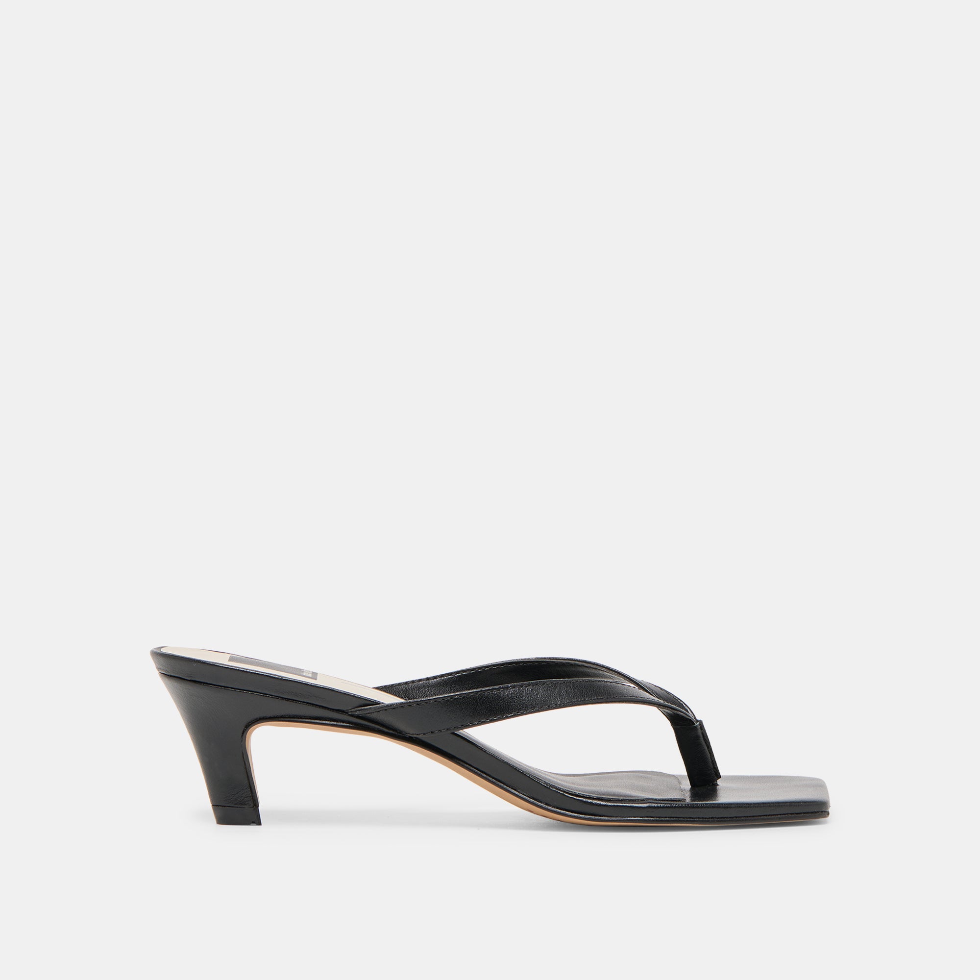 Ramia Black Leather Heels | Dolce Vita