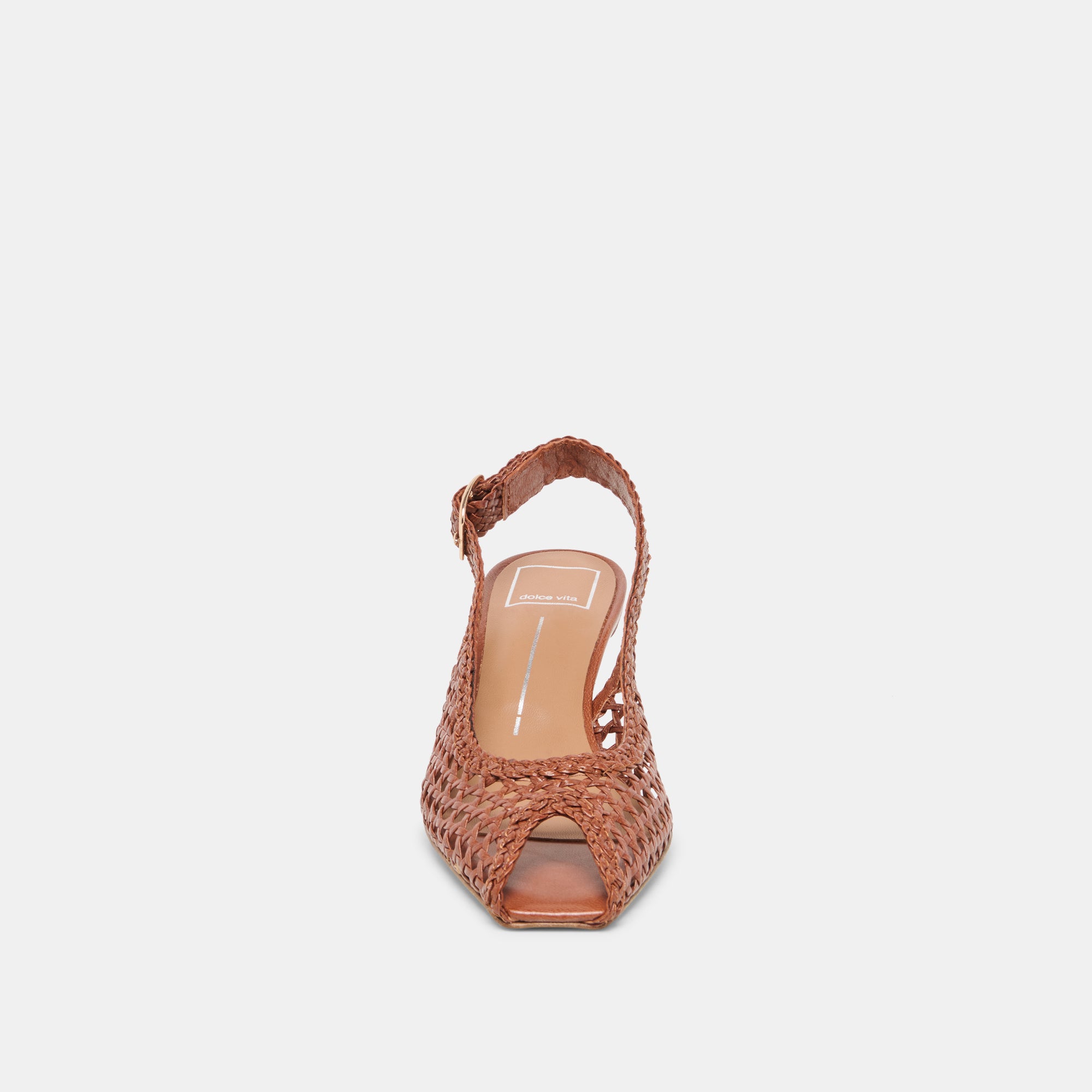 REMLA HEEL TAN WOVEN LEATHER - view 7