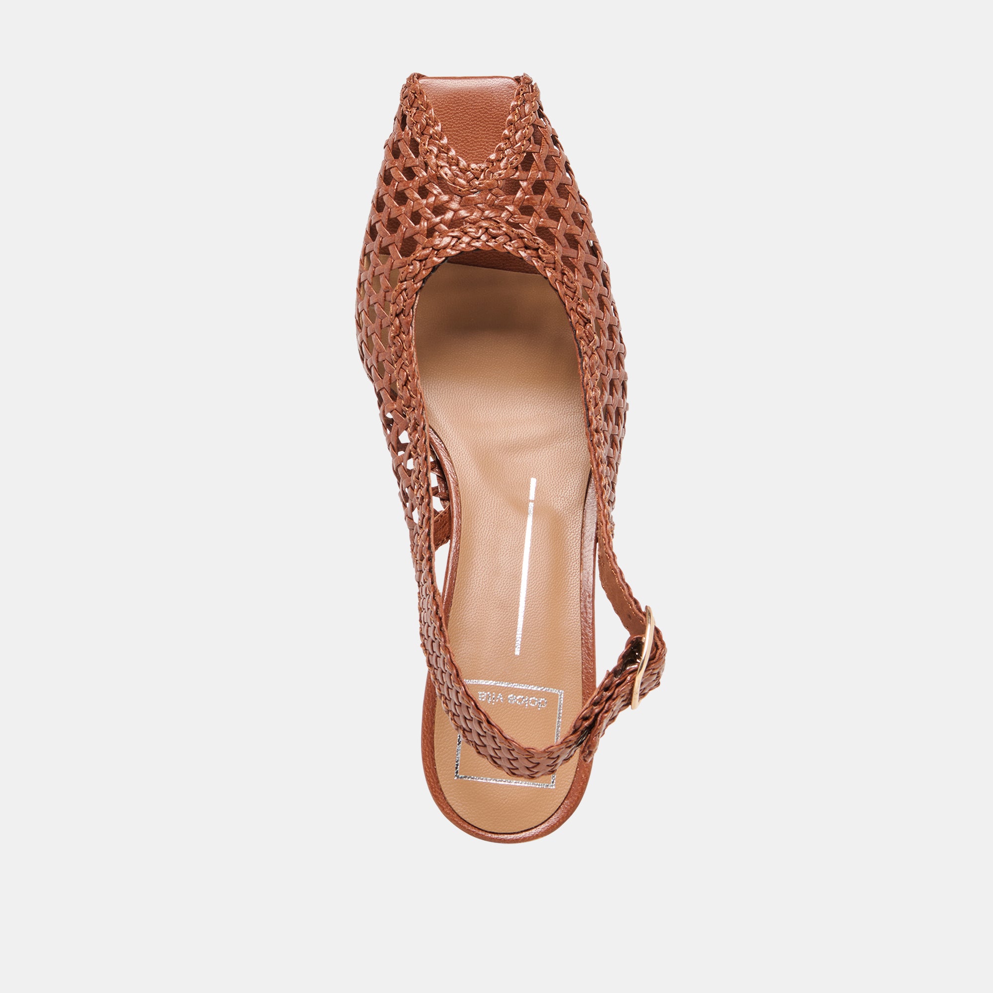 REMLA HEEL TAN WOVEN LEATHER - view 9