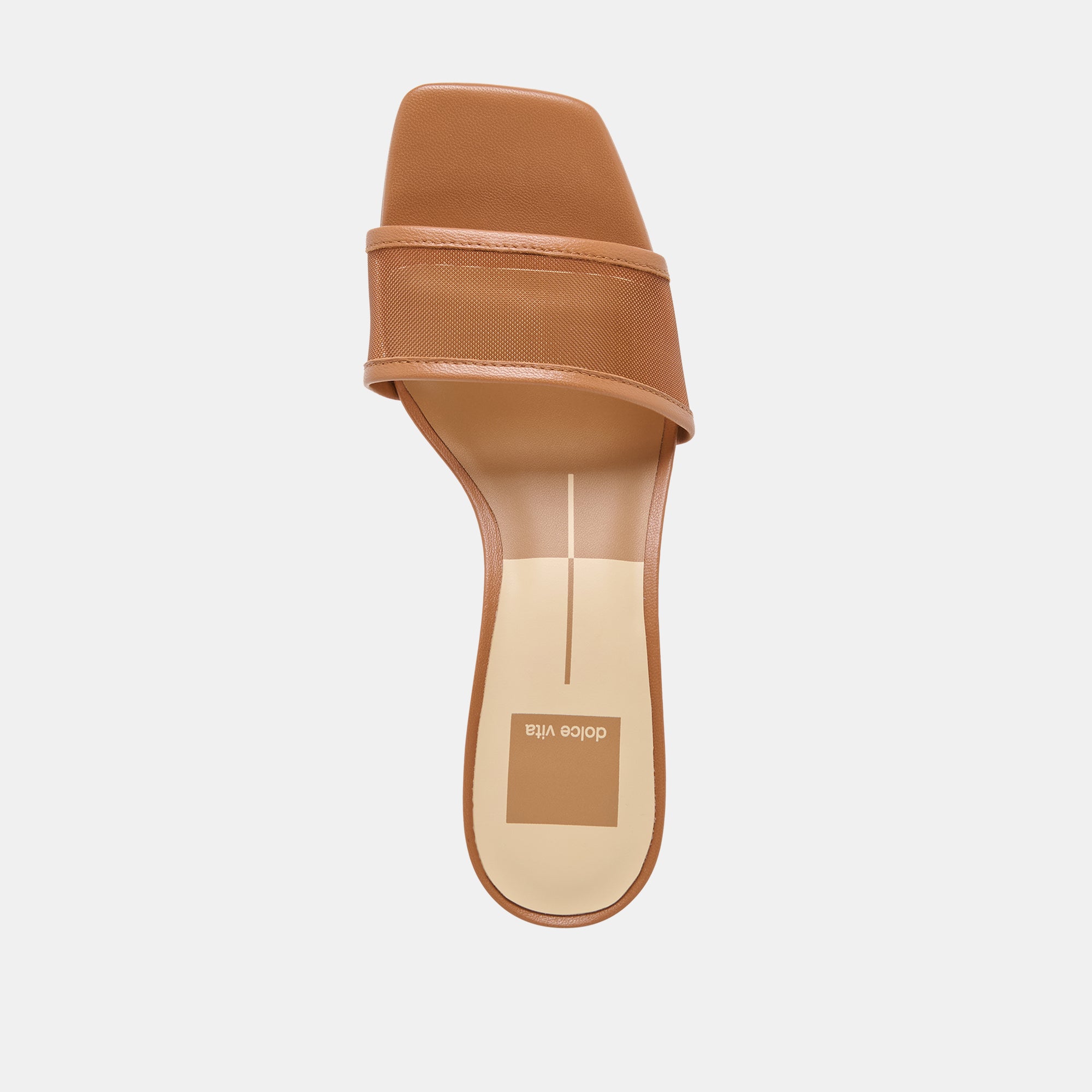 REXA MESH HEELS CARAMEL MESH