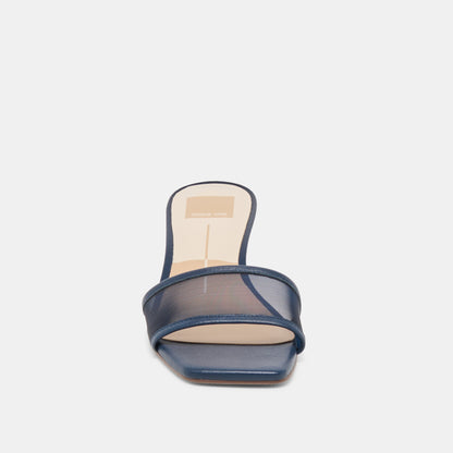 REXA MESH HEELS NAVY MESH