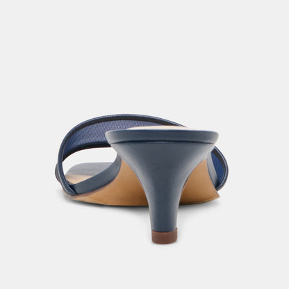 REXA MESH HEELS NAVY MESH