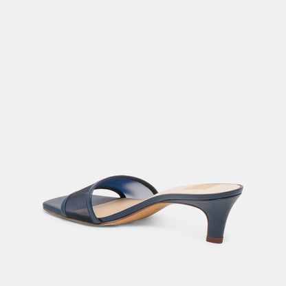 REXA MESH HEELS NAVY MESH