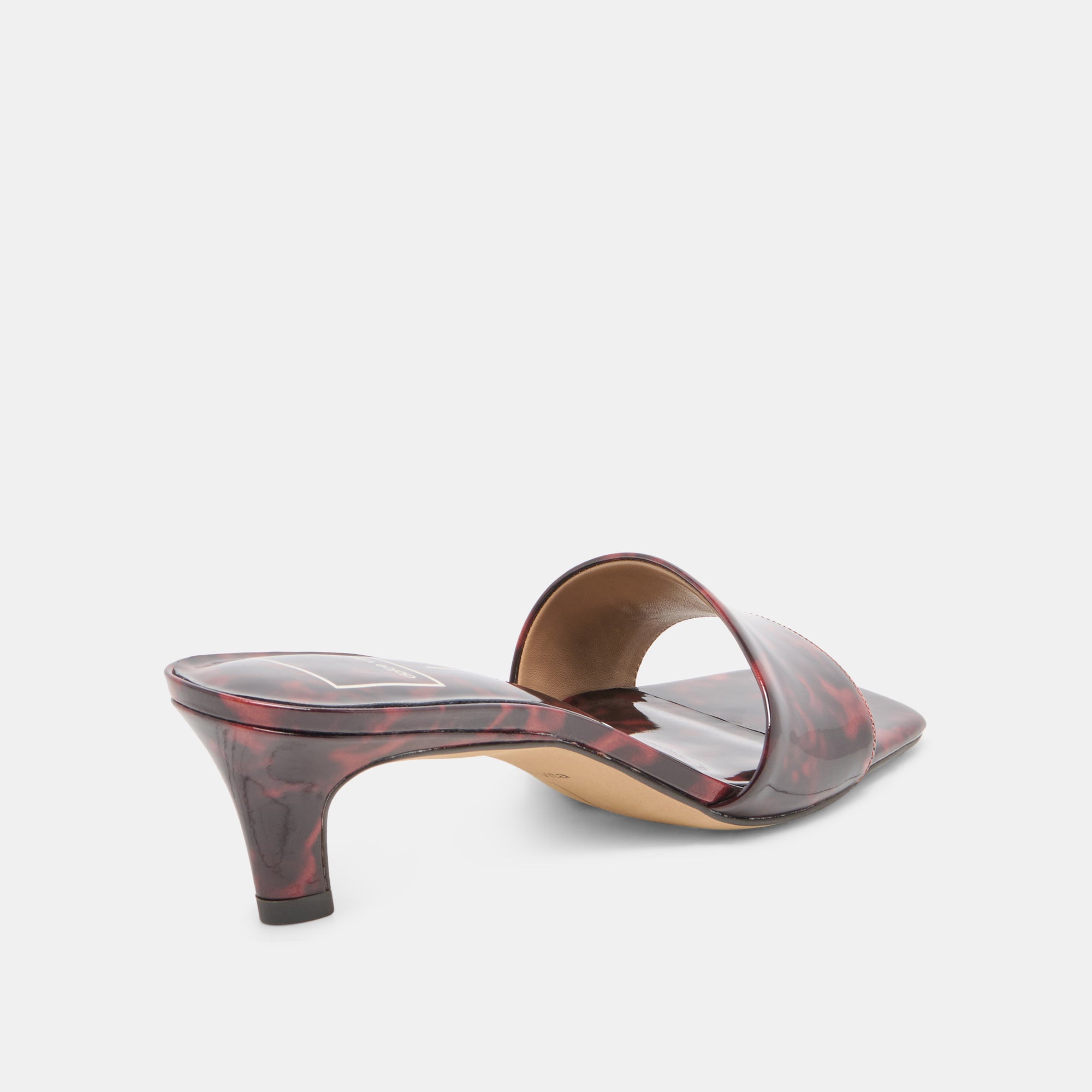 REXA HEELS TORTOISE PATENT LEATHER - view 3