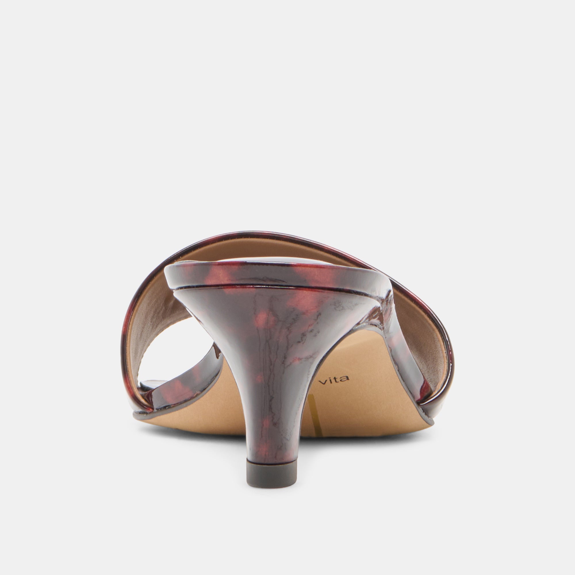 REXA HEELS TORTOISE PATENT LEATHER - view 7