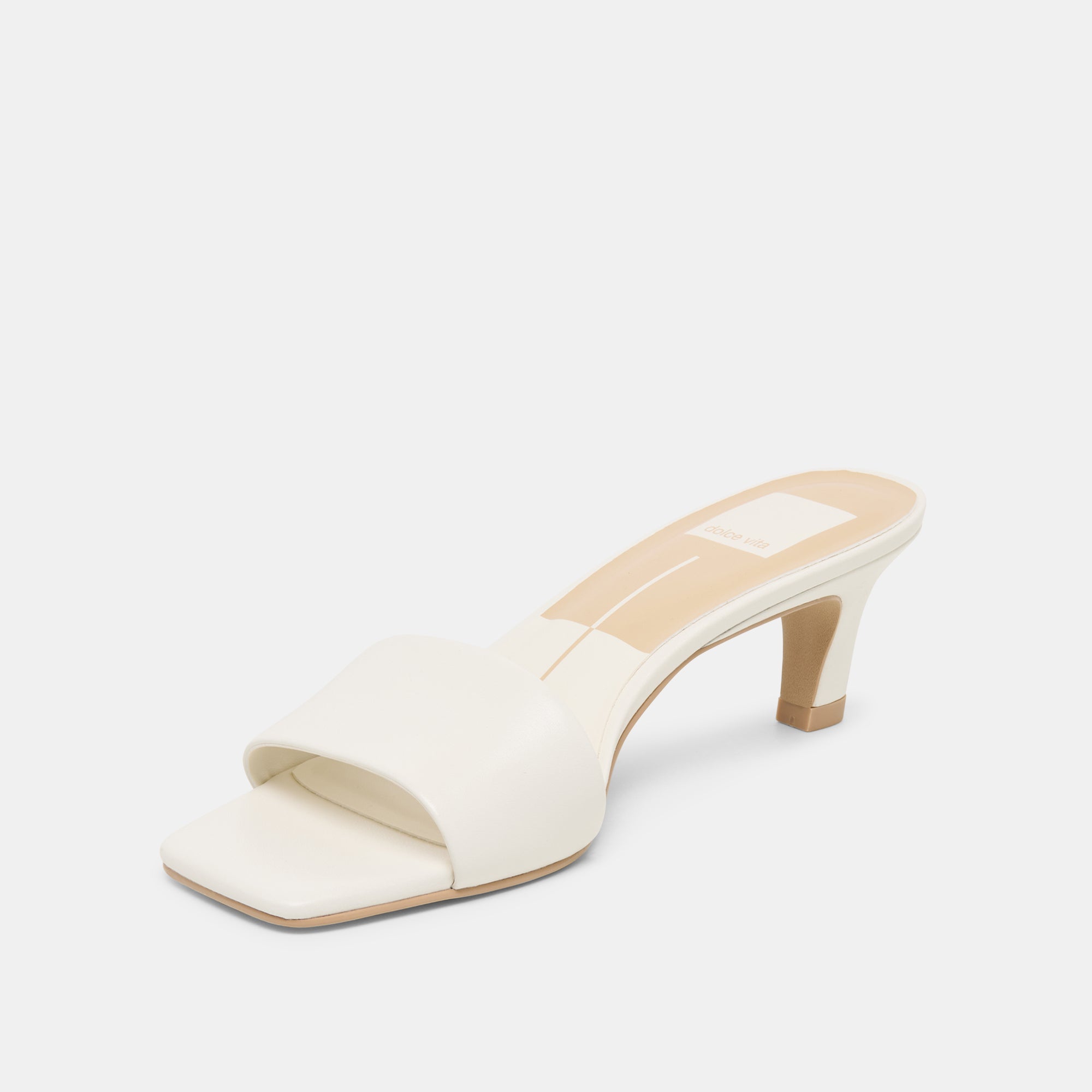 REXA HEELS TRUE WHITE LEATHER