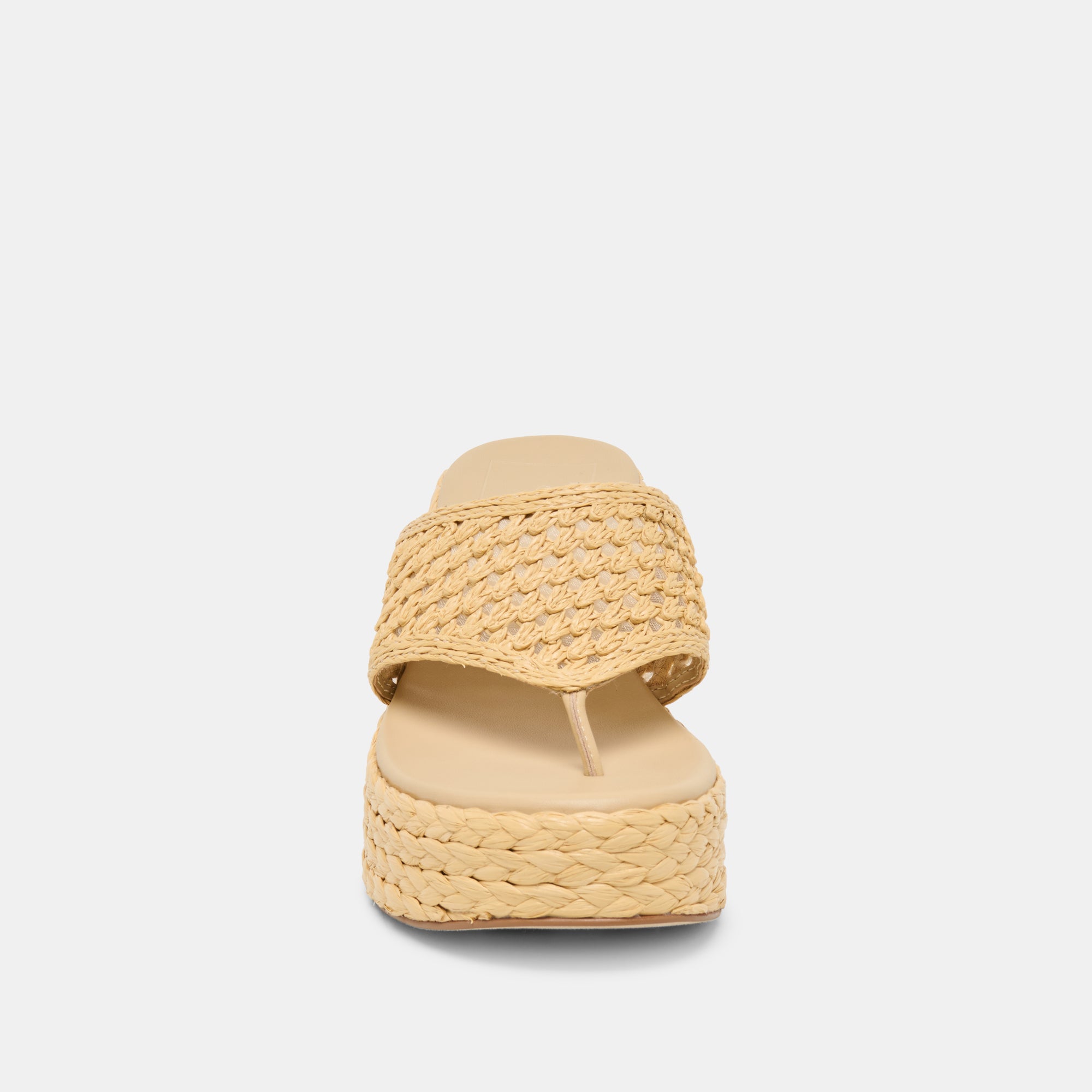 RIPPLE HEELS LT NATURAL RAFFIA