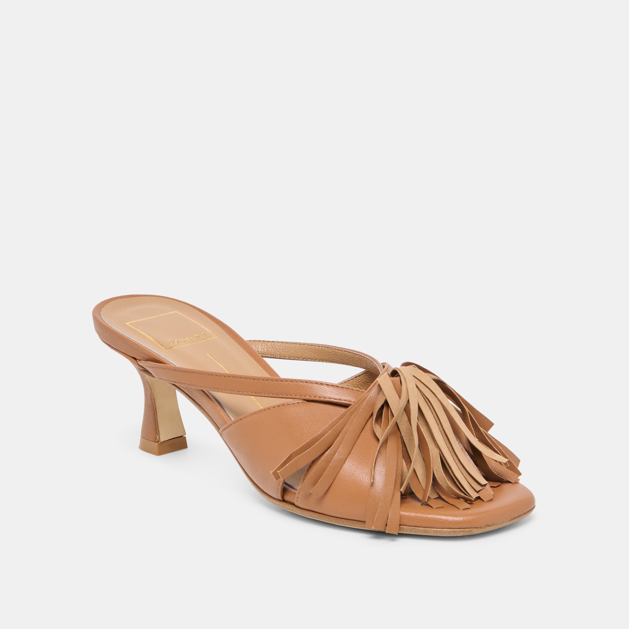 ROSALY HEELS CHESTNUT LEATHER - view 3