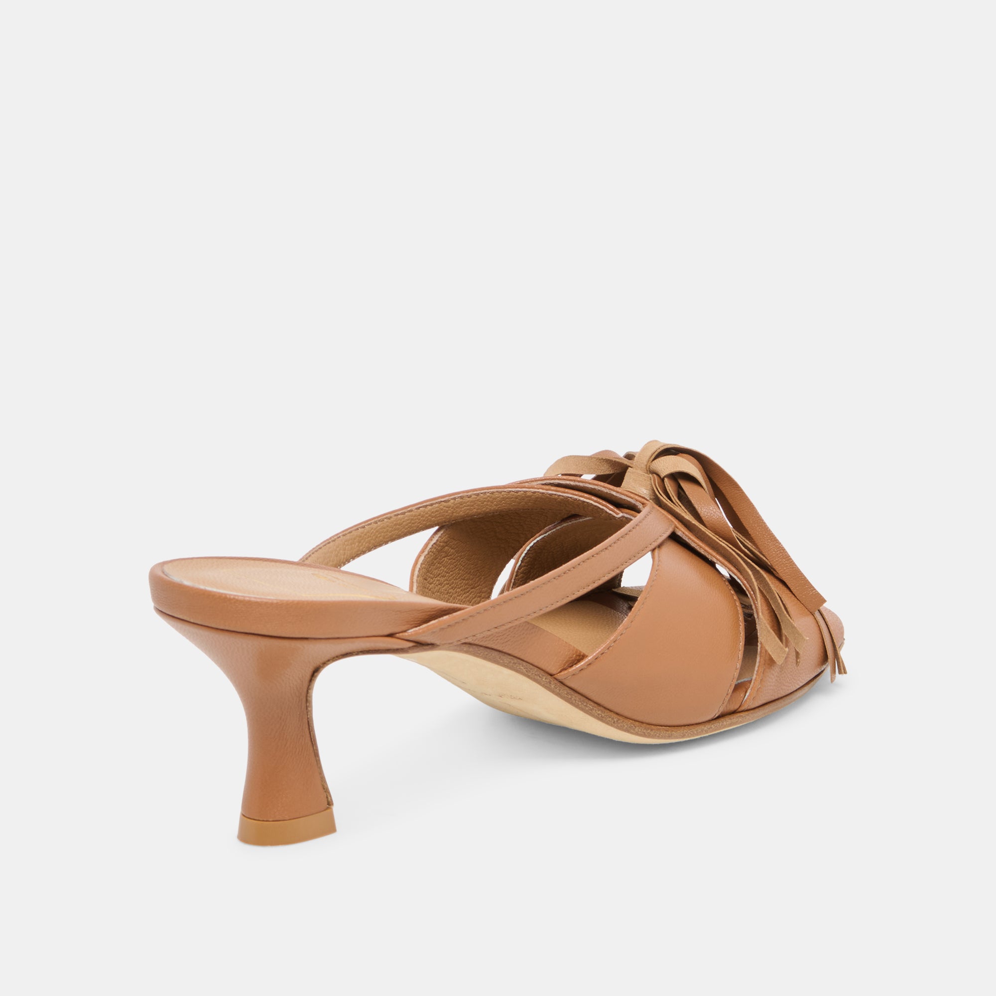 ROSALY HEELS CHESTNUT LEATHER - view 5