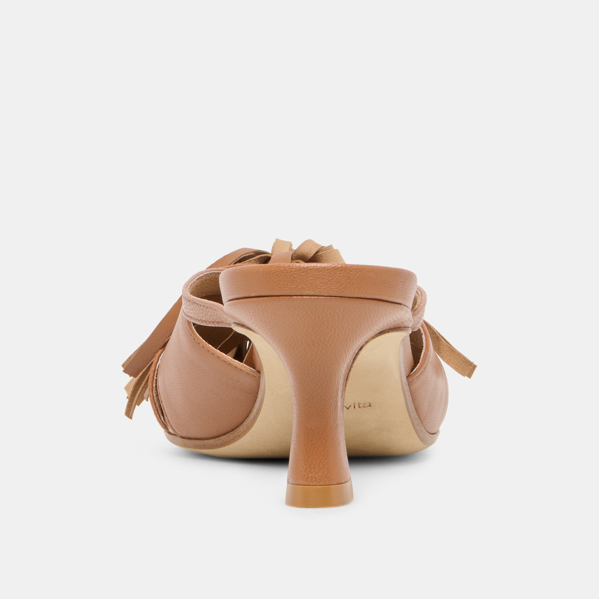 ROSALY HEELS CHESTNUT LEATHER - view 10